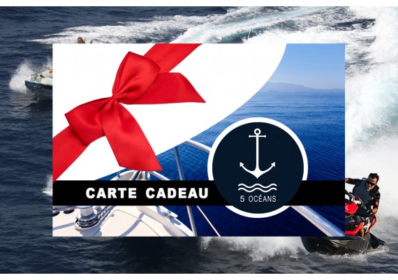 Carte cadeau permis côtier