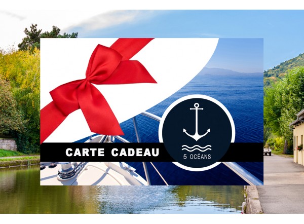 Carte cadeau permis fluvial